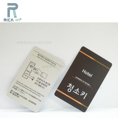 China Logo And Printing Plastic Key Card Waterproof / Waterproof NFC Custom Door for sale