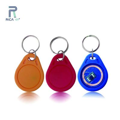 China Waterproof / Waterproof Custom Logo Home Security Control Plastic RFID Keytag NFC Tag for sale