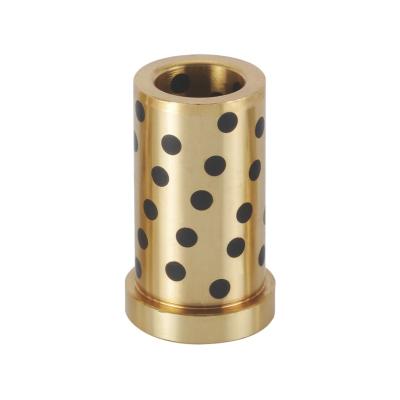 China Copper Oilless Guide Bush with Collar for sale