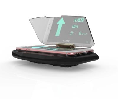 China All Car Van GPS Navigation Device Hud Head Up Display Projector Mobile Phone Bracket Cell Phone Bracket Holder for sale