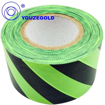 China Green PE Warning Device Scratch Caution Tape for sale