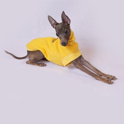 China Stocked Comfortable Dog Shirt Dog Clothes Pet Clothing Heating And Breathable Dog Hoodie for sale