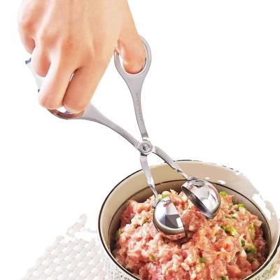 China Low MOQ High Quality Viable Stainless Steel Meat Baller Biscuit Scooper Cookie Non-Stick Dough for sale