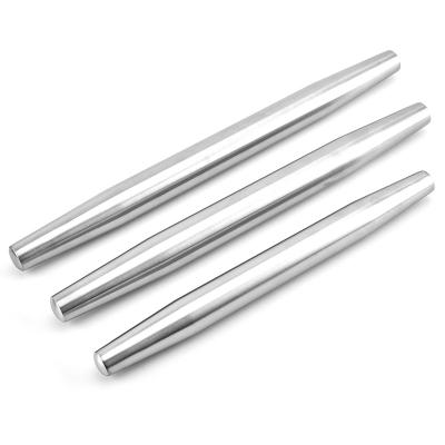 China high quality 3sizes workable in stock stainless steel pin rolling pin stainless steel roll for sale