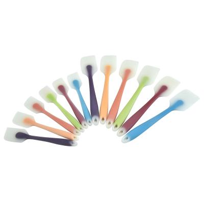 China Low MOQ High Quality Viable Big and Mini Silicone Spatula Set for sale