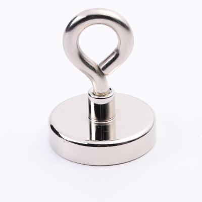 China Industrial Magnet Hot Sale Magnetic Hook Magnet For Carabiner Detachable Spring Hook for sale