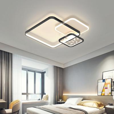 China 2022 Modern New Model Celling Lamp Room Modern Decoration Led Body Modern Ultra Thin Acrylic Luxury Circle Lamp Home Ceiling Gold for sale