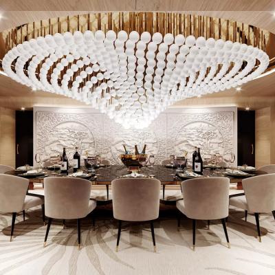 China Modern Contemporary Classic Designer Room Decoration Pendant Lights Led Chandelier K9 Crystal Modern Ceiling Luxury Circle Home Gold for sale