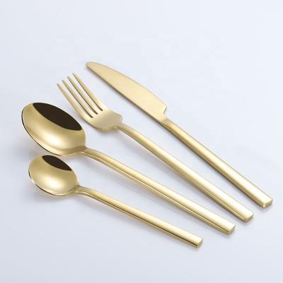 China Disposable stainless steel metal banquet cutlery set, inox flatware for sale