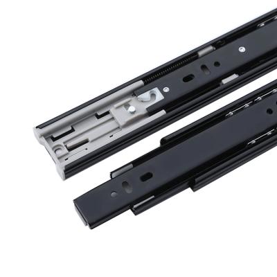 China Modern Soft Narrow Ball Bearing Drawer Slide Track Guide Rail Slide for sale