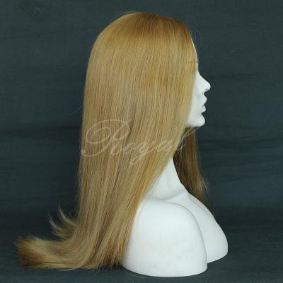 China 100% Virgin Hair Top Wig Unprocessed Jewish Hair Grade Jewish Wig Kosher Wigs for sale