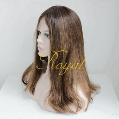 China Silky Straight Wave Super Grade Hair Lace Front Wig , Human Hair Wig for sale