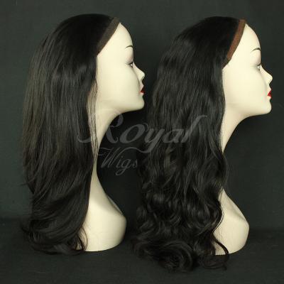 China Natural Straight Natural Human Virgin Hair Color Sport Wig Make Ponytail Wonder Wig Jewish Wigs For Women for sale