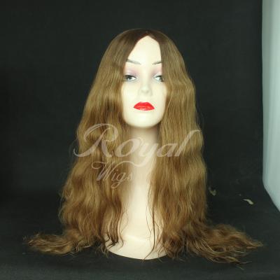 China Big Color Silky Straight Brazilian Virgin Hair Curly Natural Brazilian Hair Jewish Wave Wig for sale