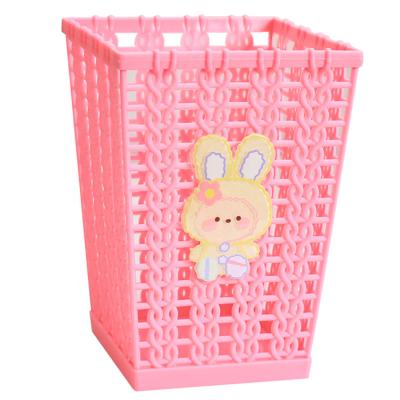 China Cute Cartoon Pencil Holder Student Stationery Desk Clutter Up-to-date Organizer Student Pen Holder for sale