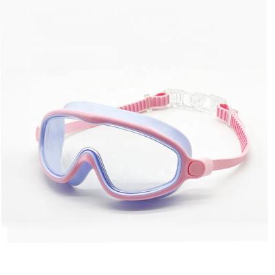 China Universal Hot Selling Children's Large Frame Waterproof And Colorful Fog Proof Swimming Goggles High Definition Swimming Goggles for sale