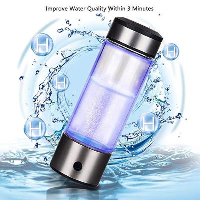 China Car Health Preserving Cup - Hydrogen Water Bottle, Portable Rich Hydrogen Cup High Concentration Negative Ion Glass Health for sale