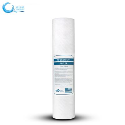 China Water filter water filter cartridge pp cotton 5 micron 10 inch for sale