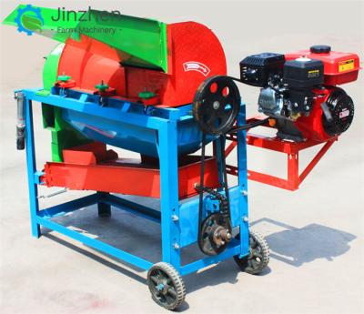 China Powerful 8HP Gasoline Engine Driven Maize Thresher Husker Sheller Corn Shelling Machine for sale