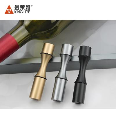 China Stored Single Bottle Wall Mount Aluminum Wine Rack Pegs for sale