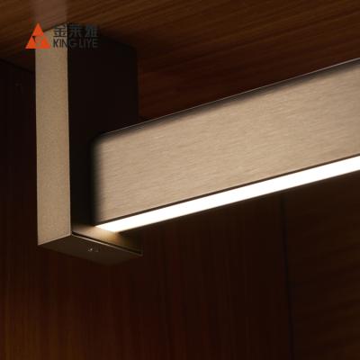 China Kingliye Modern Wardrobe Fittings, Wardrobe Led Tubes, Hanging Rail Other Furniture Hardware Cable Management Competitive ISO9001 1.5mm for sale