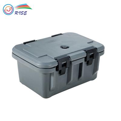 China Used For Storing And Transporting Best Quality Hot Or Cold Hotel Food Catering Insulated Food Pan Carrier From PE / PU for sale