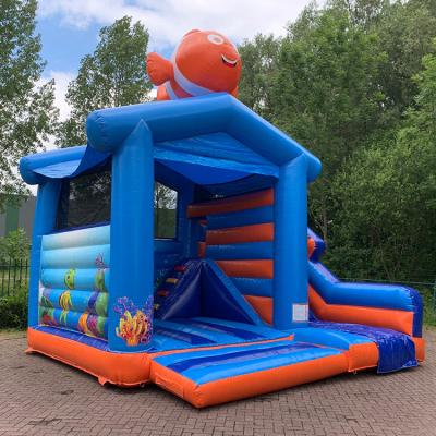 China Jumping Zone Inflatable Big Bouncer Kids Fun City Children Paradise Castle for Amusement Park Jumping House Bouncer Castle for Amusement Park for sale