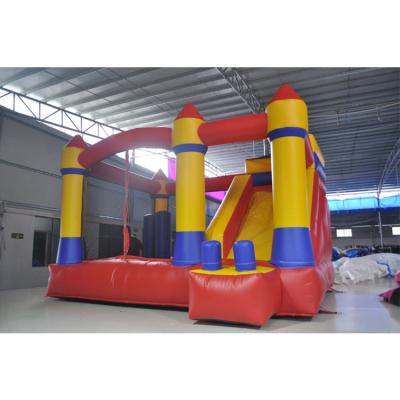 China Outerdoor Amusement Bounce House with Slide for Kids 5-12, Inflatable Bounce House with Blower, YARD Bouncy House for Indoor / Outdoor Backyard for sale