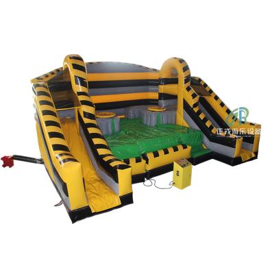 China Outerdoor Amusement 2023 Hot Giant Inflatable Game Inflatable Toxic Twister Game For Adults for sale