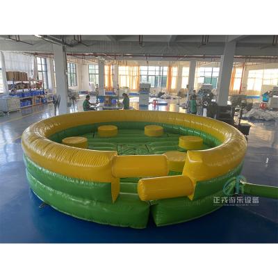 China Outdoor Entertainment Hot Sale Factory Direct Machine Wipeout Games Inflatable Eliminator with low price for sale