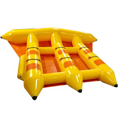 China Jumping Zone Wholesale Factory Price Water Sports Games Inflatable Towables Good Quality Bat Shape Inflatable Flying Fish for sale