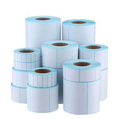 China Other Custom Blank Thermal Adhesive Sticker Label In Roll for sale