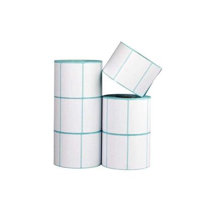 China Other Inch 4*6 Blank Adhesive Sticker Thermal Paper Roll 500pcs A6 State Computer Packing List Shipping Labels for sale