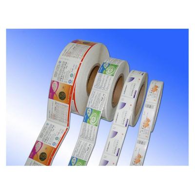 China Low Price Waterproof Wholesale Self Adhesive Labels Packaging Custom Stickers Medicine Labels for sale