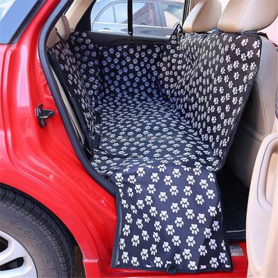 China Travel Dropshipping Cat Rear Back Seat SUVs Pet Cover Mat Cushion Protector Dog Car Cover for sale