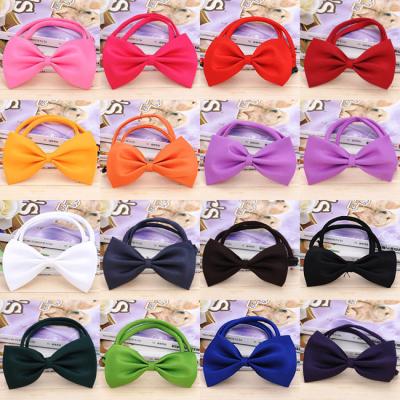 China Dropshipping Pet Cat Accessories Adjustable Necktie Collar Bowtie Puppy Kitten Dog Bow Viable Link for sale