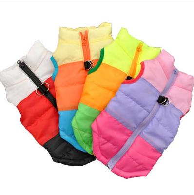 China Design Viable Winter Tape Dropshipping Pet Cloth Dog Cat Puppy Clothes Vest Waistcoat Cooling Coat for sale