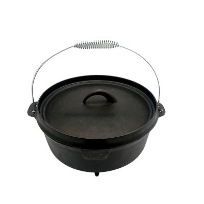 China 2022 Dutch Outdoors Viable Oven Cast Iron Casserole Set Hot Selling Cast Iron Camping for sale