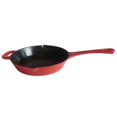 China CLASSIC High Quality Hot Selling Frying Pan / Enamel Round Enamel Cast Iron Casserole for sale