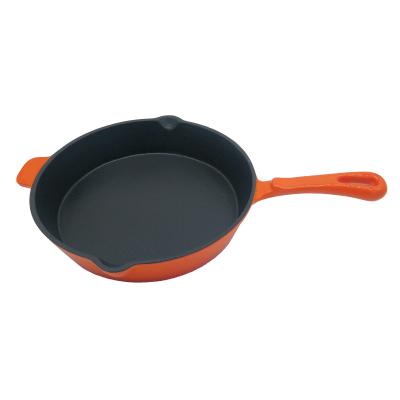 China General Use For Wholesale Classic Gas Kitchen And Induction Cooker Frying Pan Cast Iron Skillet OEM Logo for sale