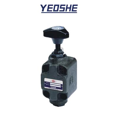 China Industrial Hydraulic Tooling Taiwan Speed ​​Control Valve YEOSHE Throttle Valve YEOSHE Plate One Way Flow Control Valve SRG/SRCG-03/06/10 for sale