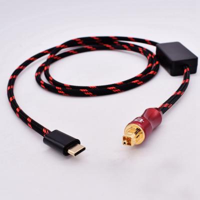 China Camera USB A USB C C Lighting Micro To Fiber Optic Cable for sale