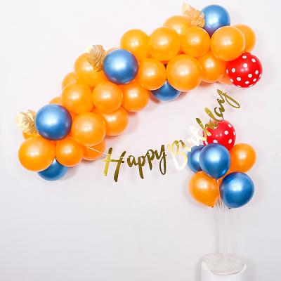 China Birthday Party Decor/Gifts Dropshipping Party Decoration Custom Chrome Confetti Latex Balloon Set Forest Series Single Suit for sale