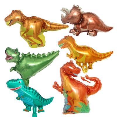 China Foil Giant Inflatable Dinosaur Egg Foil Wake Up Dinosaur Material Animal Balloons For Kids Birthday Toys Party Supplies for sale