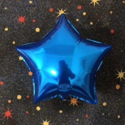 China Birthday /Wedding Party Decor/Gifts Factory Direct Party Decoration Five-pointed Star Foil Balloon 18 inch for sale