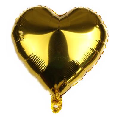 China Birthday /Wedding party decor/gifts 18 inch heart-shaped light version Valentine's Day balloons birthday wedding party decoration solid color foil balloons for sale