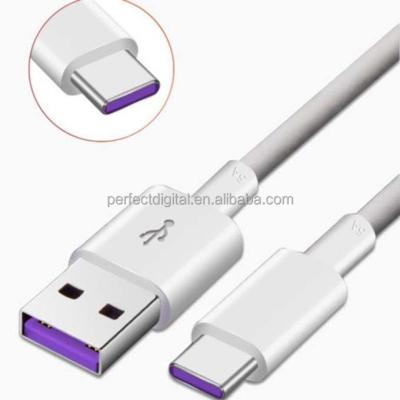 China Mobile Phone Factory Directly Sell Line Type C USB Data 5A Cable For Huawai P10 Plus for sale