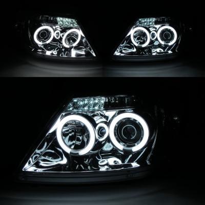 China ABS Car Headlight With Projector Light For Toyota Hilux Vigo 2012 2013 2014 2015 for sale