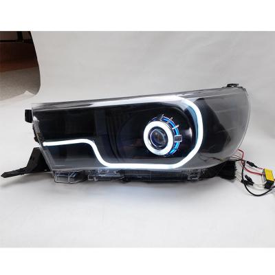 China ABS car LED head light, LED head lamp for Toyota Hilux revo for sale