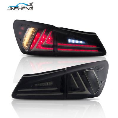 China For 06-12 LEXUS IS250 IS300 IS350 Smoked Red Lens LED Tail Light Assembly IS350 for sale